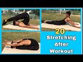 Full body stretching after workout  flexibility exercises  stretching exercises