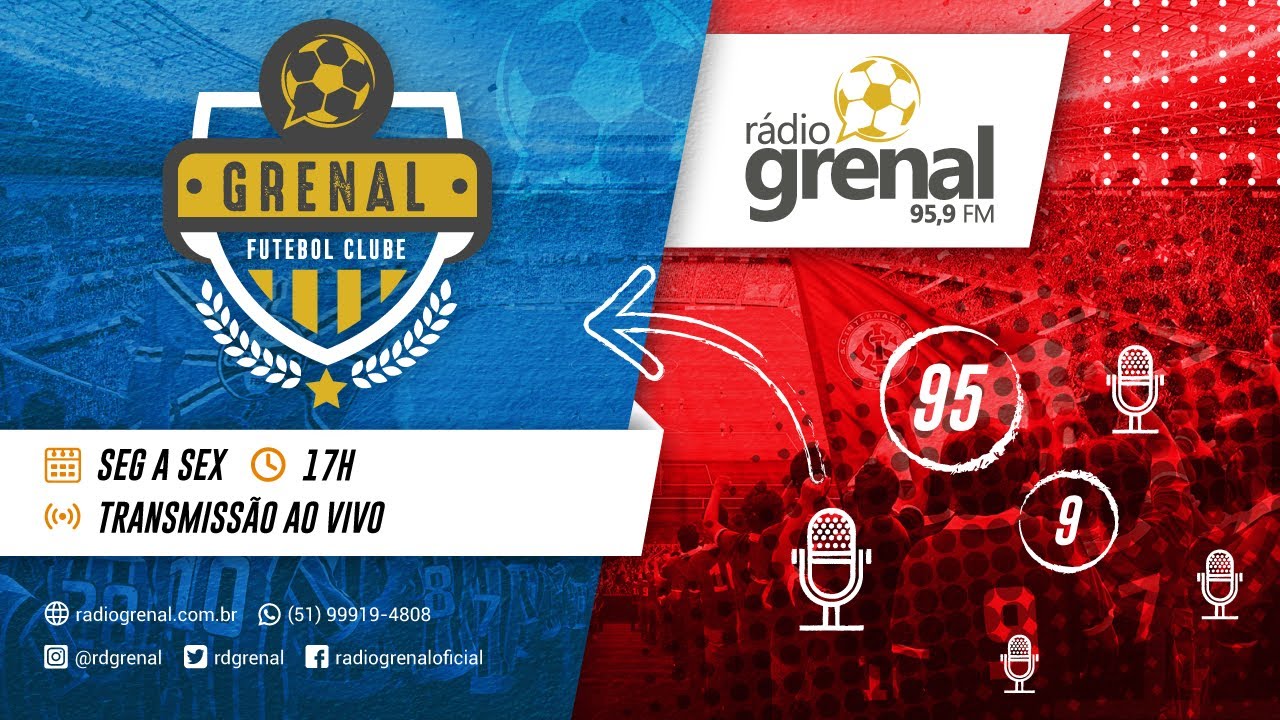 rádio grenal on X: 🎙️ Já está no ar o ⚽️#GrenalFC com