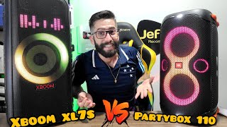 LG XBOOM XL7S Vs JBL PARTYBOX 110: Qual é a melhor Caixa de som? Qual a melhor opção? (Comparativo)