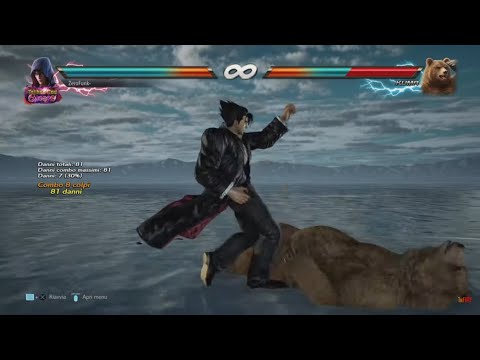 Jin's Spinning Back Kick Combos #short