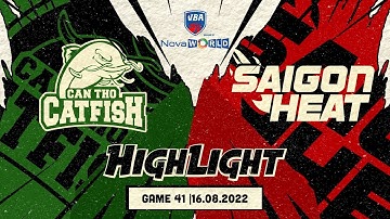 Full Highlight Game 41: Cantho Catfish vs. Saigon Heat  l VBA Brought by NovaWorld 2022