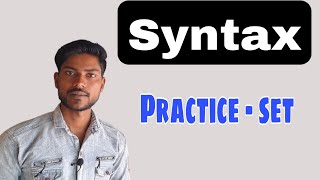 Famous Syntax in English grammar exercise Profile