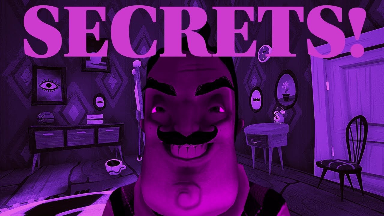 WHAT HIDES BEHIND THE WALLS? (Hello Neighbor Alpha 4 Part 4)