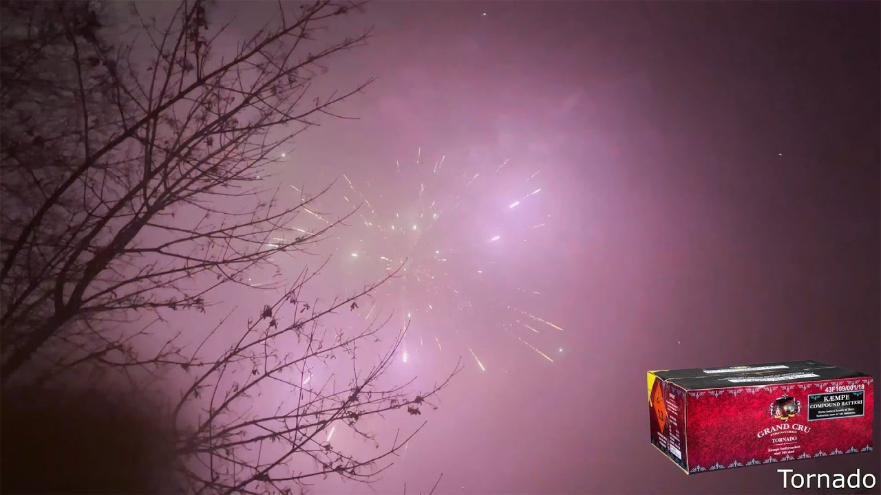 Tornado Compound Batteri (Fyrværkeritest 2022/2023)