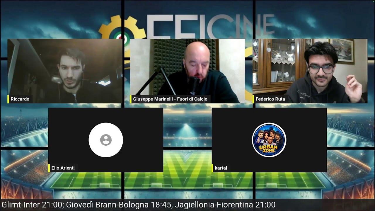 Officine calcio 17 febbraio 2026