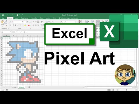 How to Create Excel Pixel Art