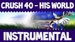 Crush 40 - His World - Instrumental chords