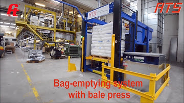 Flying Tiger 科基企業有限公司 Bag Emptying Machine System (with Bale Press)