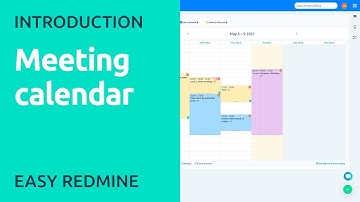 Meeting calendar in Easy Redmine 11