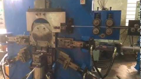 automatic bucket handle making machine supplier,steel handle making machine video