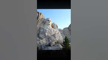June 4, 2025 remodelling of Mt Rushmore begins to include the face of the 45th and 47th president ￼