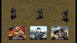 Red Alert 2: Yuri's Revenge - Comparing Basic Infantry