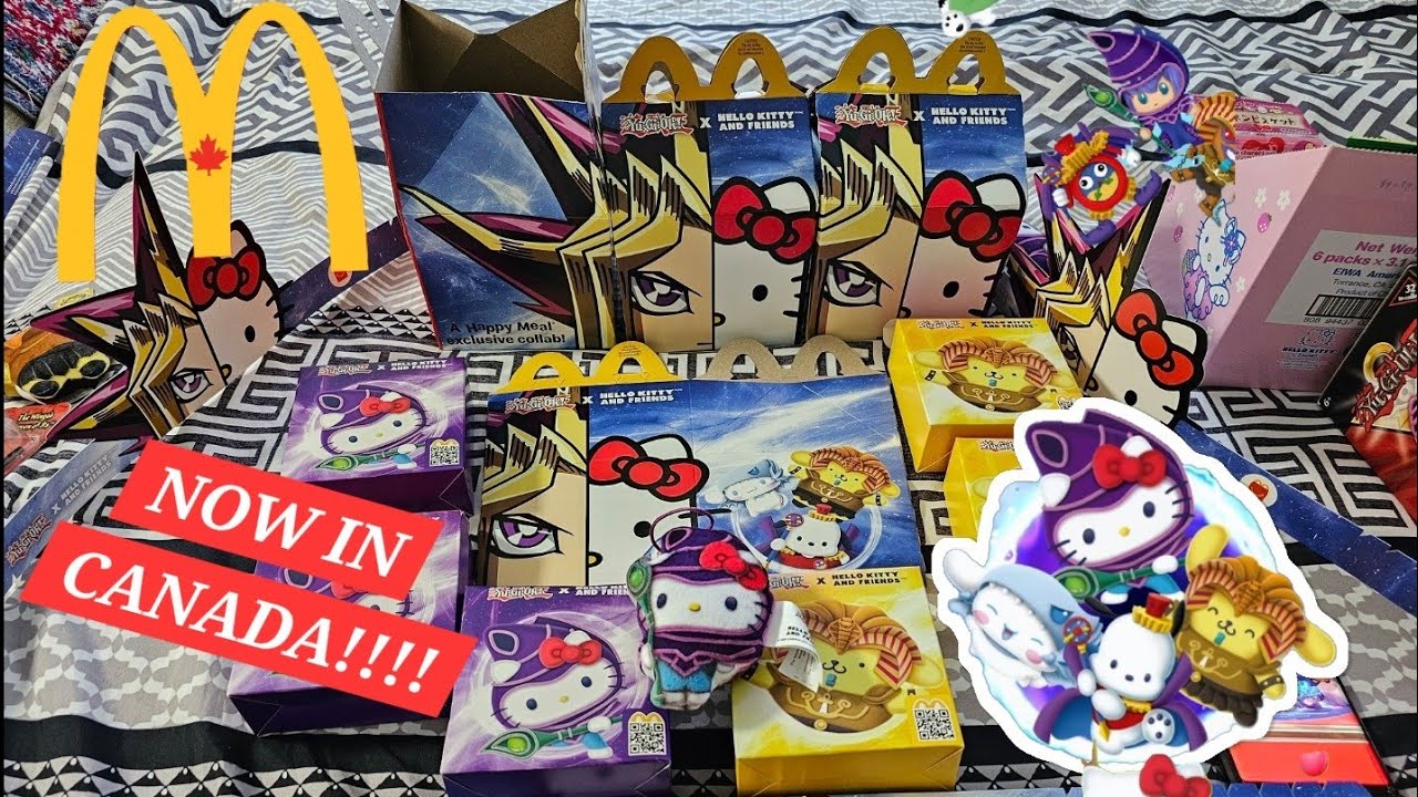 mcdonald's yugioh hello kitty cards McDonalds x Yu-Gi-Oh Yu-Gi-Oh! x Hello Kitty And
