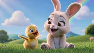 🐰 Bella Bunny Helps a Lost Duckling! 🦆 | Counting, Colors & Kindness | Kids Songs & Learning