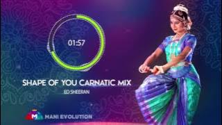 Shape Of You: Carnatic Mix | indian Version