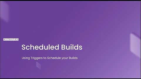 BitBytes | How to Schedule a Build on Bitrise
