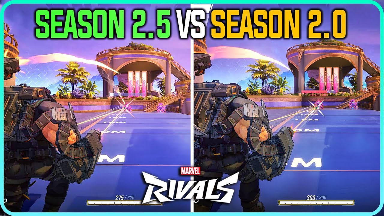 All Hero Changes Compared Season 2.5 vs Season 2.0 Marvel Rivals - YouTube