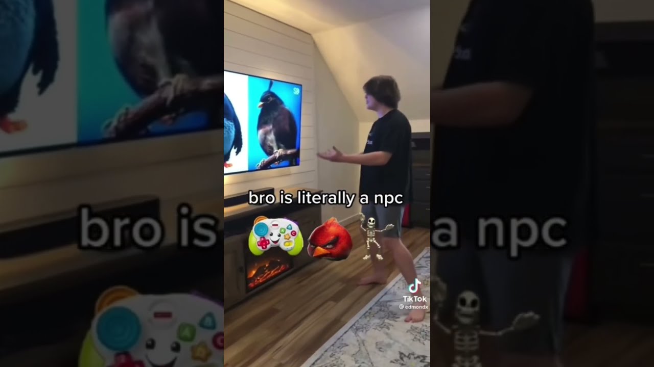  REPOST Bro Is Literally An Npc Meme Shorts
