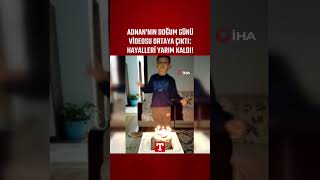 Okul Saldırısında Hayatını Kaybeden Adnanın Doğum Günü Görüntüleri Ortaya Çıktı