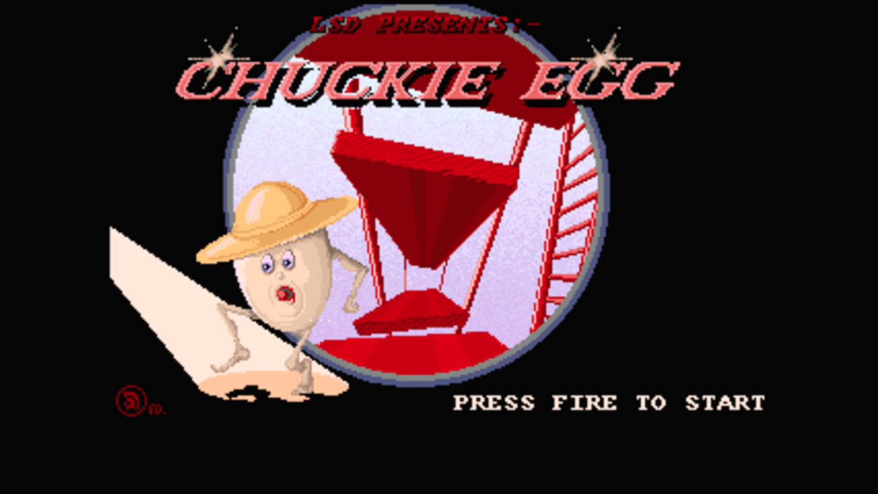Chuckie Egg - Commodore Amiga Gameplay