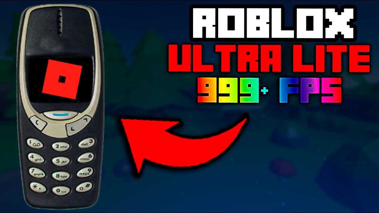 ROBLOX ULTRA LITE 60FPS✓)APK NOVO ATUALIZADO SEM LAGS😳(RODOU