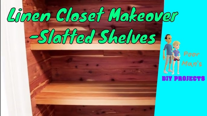 A Cedar Linen Closet Makeover - Shades of Blue Interiors