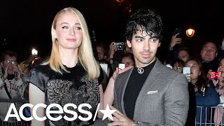 Sophie Turner Stops Jonas Brothers Concert To Surprise Joe Jonas With Birthday Cake and Kisses