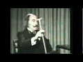 Dalí hablando de Joan Miró y el Arte