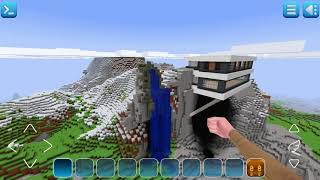 Free Minecraft: CLIFF HOUSE 🧱 house building | Realmcraft Game || #minecraftfree​ game #blockcraft screenshot 3