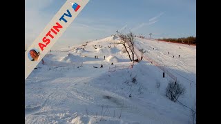 Москва. Горнолыжный склон «Узкое». «Битцевский лес»