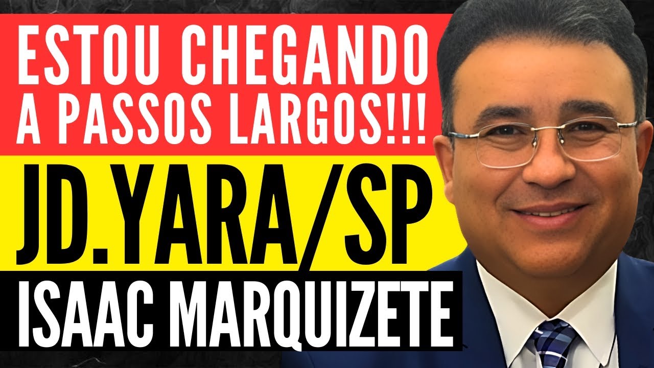 🔥 CULTO GLORIOSO! A tua oração CHEGOU no céu! • Atos 3 • Jardim Yara/SP Ancião Isaac Marquizete