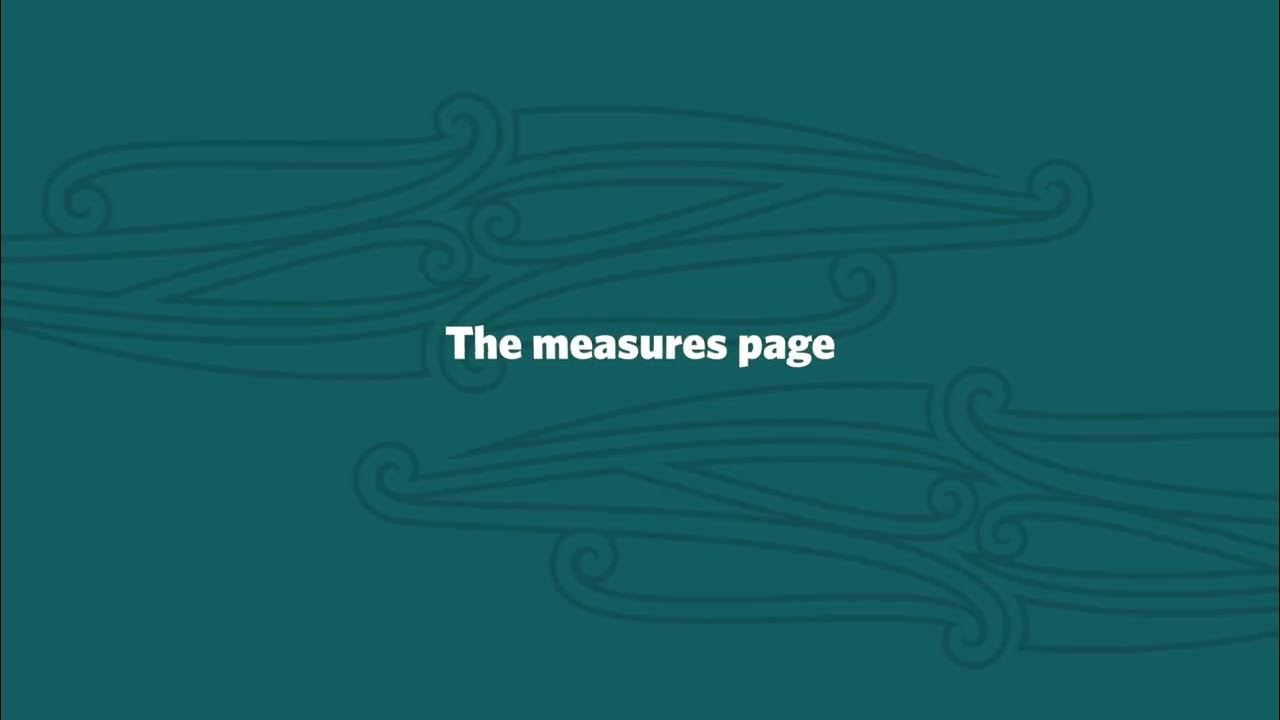 How to use the measures library - YouTube