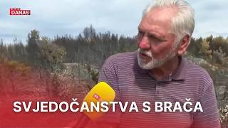 Stanovnici na rubu suza obilaze izgorenu imovinu | RTL Danas