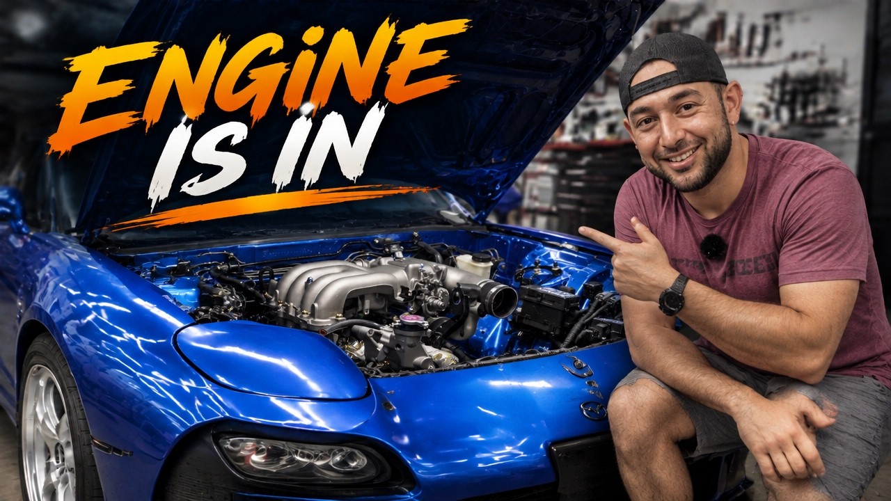 The 13B is BACK! | RX-7 FD Engine Install