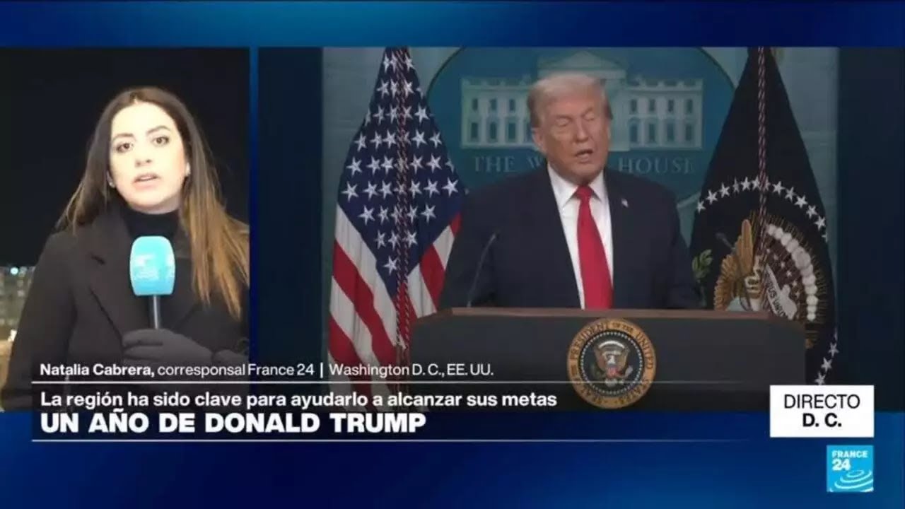 Directo D. C. y el primer año de Trump de regreso en la Casa Blanca • FRANCE 24 Español