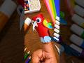Paper sheet parrot easy craft ideas for kids #spcrafts #ytshorts #viralshort #kidscraft #art #diy
