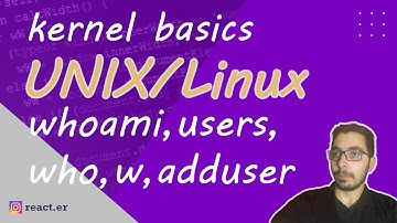 UNIX Linux basics - talks about kernel and linux components | ep 1
