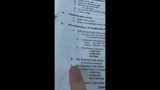 CRJ 100 Fire Detection System Test