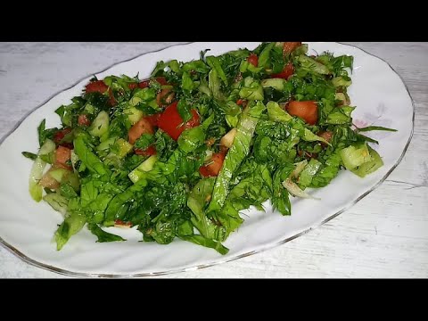 Video: Açık Yeşil Salata Nasıl Yapılır