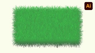 Illustrator Tutorial - How to Make Grass Vector