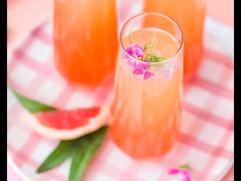 Video: Citrus Punch Med Champagne