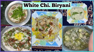 WHITE CHI. BIRYANI WITH DIFFERENT SPECIAL RAITA  @Asmadhondne