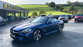 2016 Mercedes Sl400 Edition 3.0 362 Bhp Brilliant Blue For Sale At Castle Motors