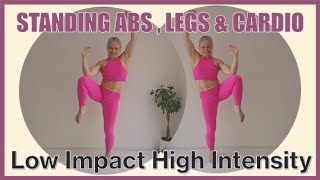 Low-impact High-energy Standing Ab Workout