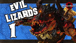 Lizardmen of KHORNE in Total War: Warhammer 3 Immortal Empires #1