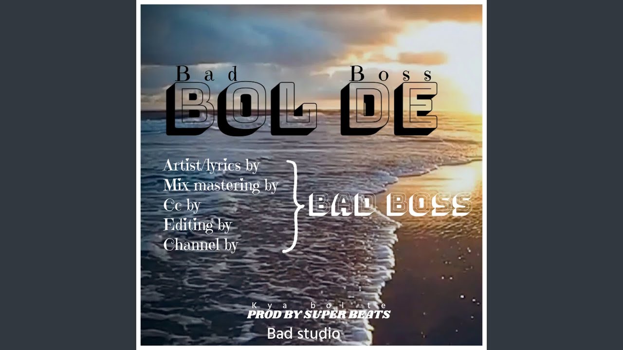 Watch BOL DE on YouTube Watch BOL DE on YouTube