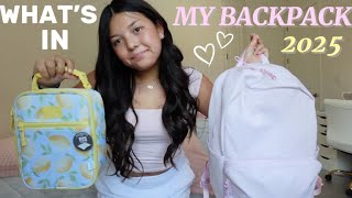WHAT’S IN MY BACKPACK |2025-2026 school year|