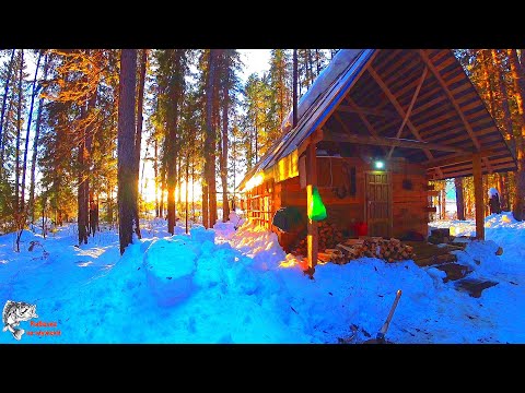 LIVE IN IZBE / TAIGA / RIVER AND SNOWMOBILE / WILL THE SECOND LAKE LET US TO HIMSELF?