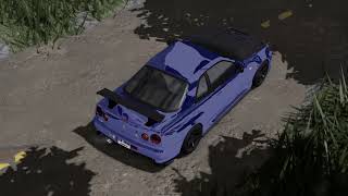 Roblox Test highlight reflection glitch | GTR R34 [Cinematic]