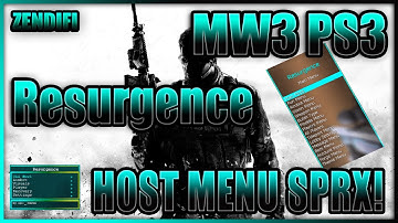*NEW MW3* RESURGENCE HOST + NON-HOST [CFW/SPRX] SHOWCASE | w/ FREE DOWNLOAD!